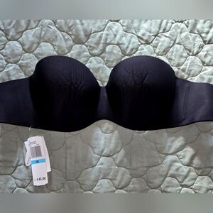 New Strapless Bra 36C. Black